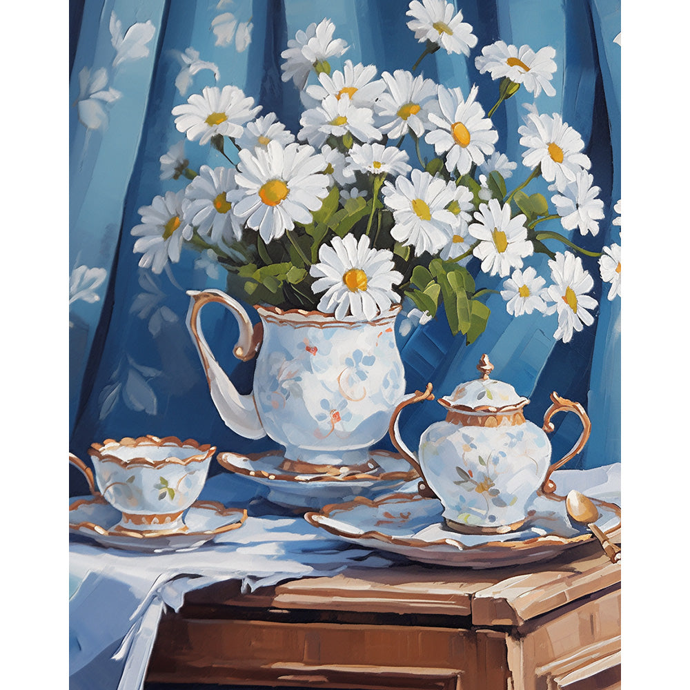 Flower Painting By Number 2