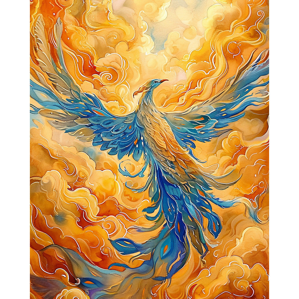 Phoenix Painting By Number 2