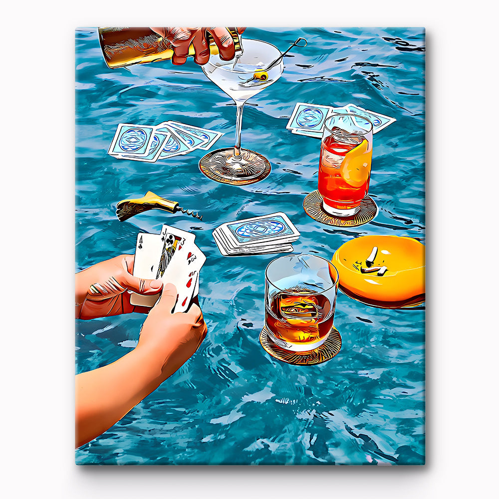 Leisurely Time Painting By Number 1