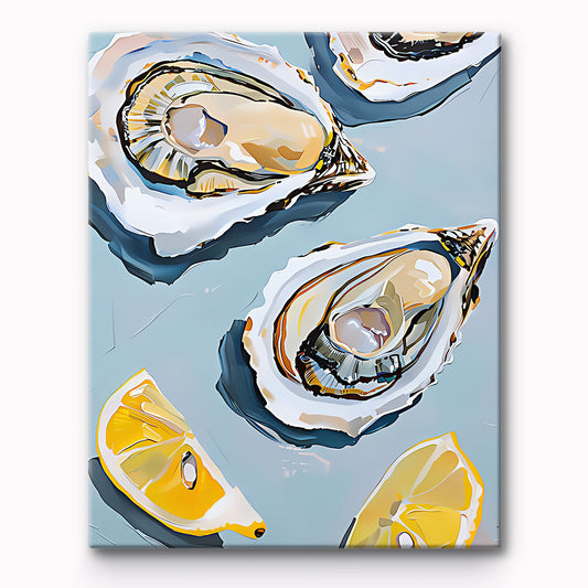 Oyster Lemon Painting By Number 1