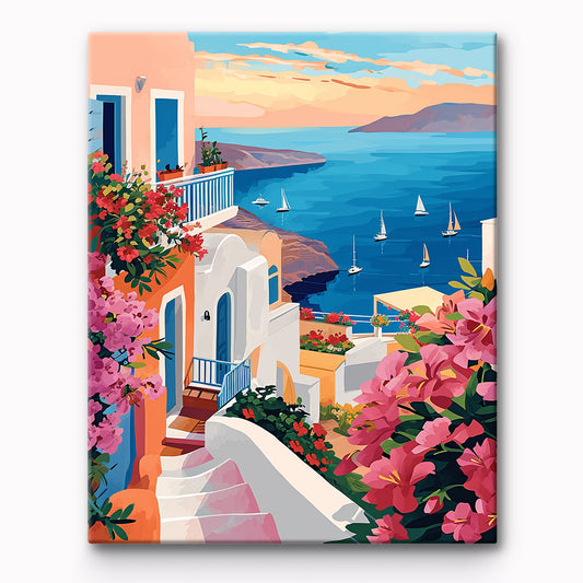 Coastal Attractions Painting By Number 1