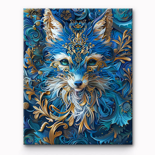 Wolf Painting By Number 1