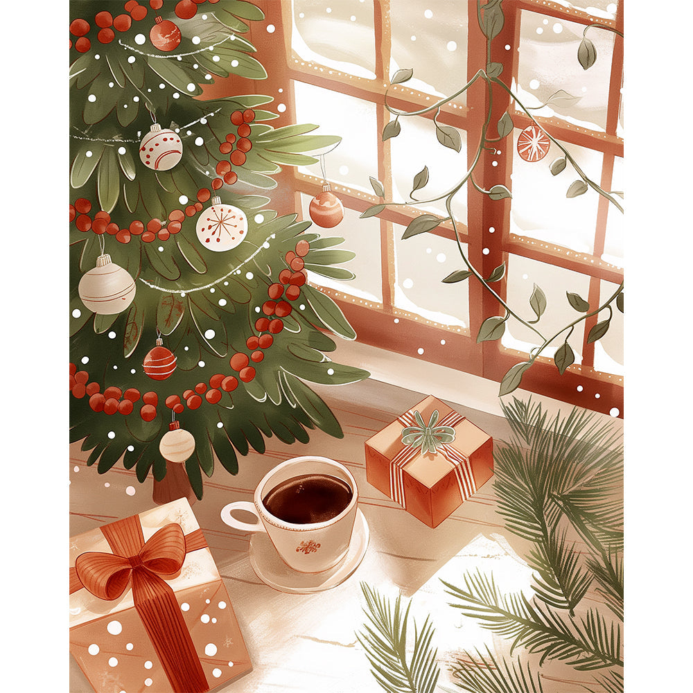 Christmas Painting By Number 2