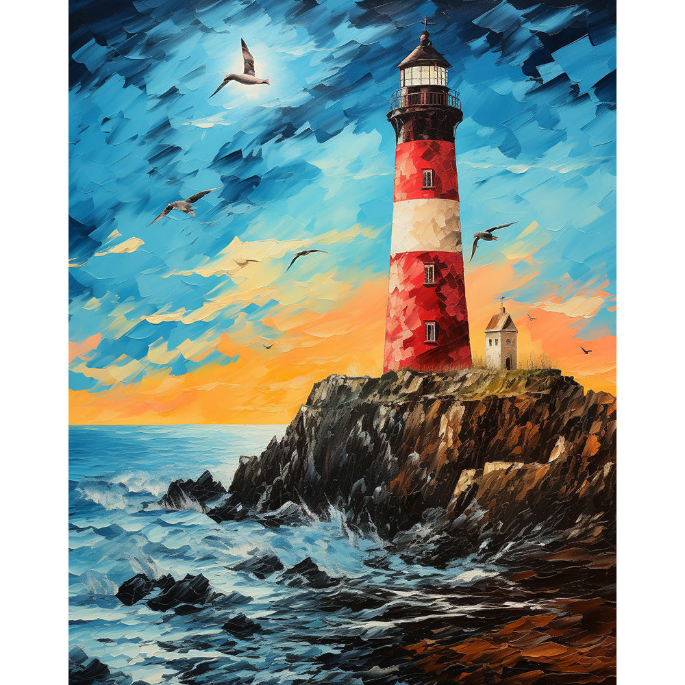 Lighthouses Painting By Number 2