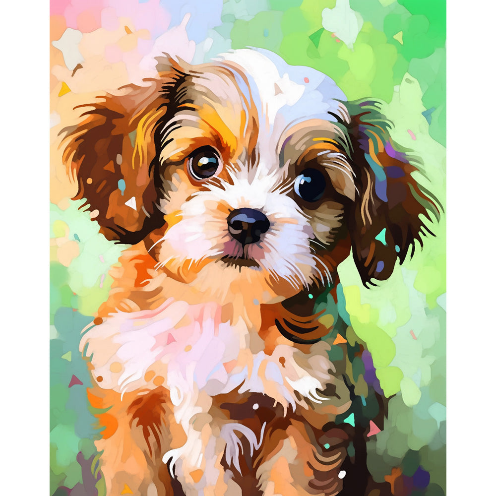 Dog Painting By Number 2