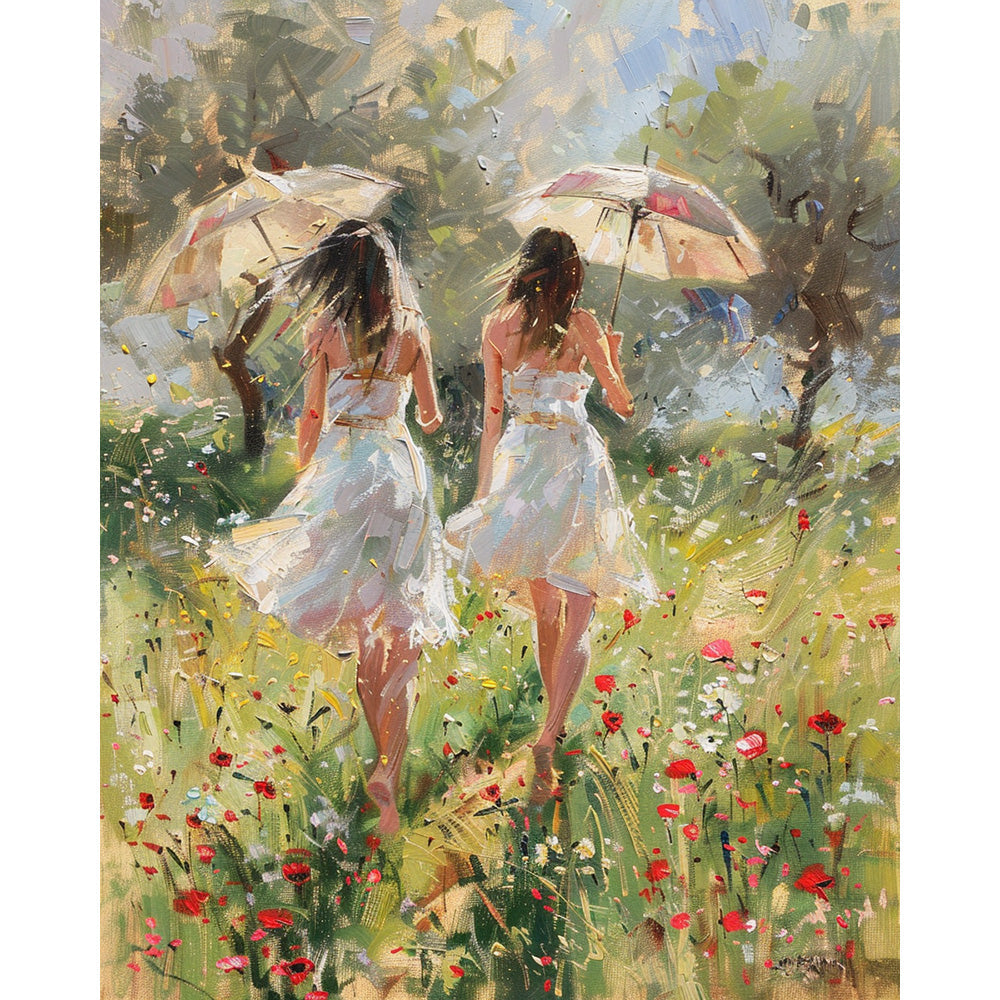 Sisterly Painting By Number 2