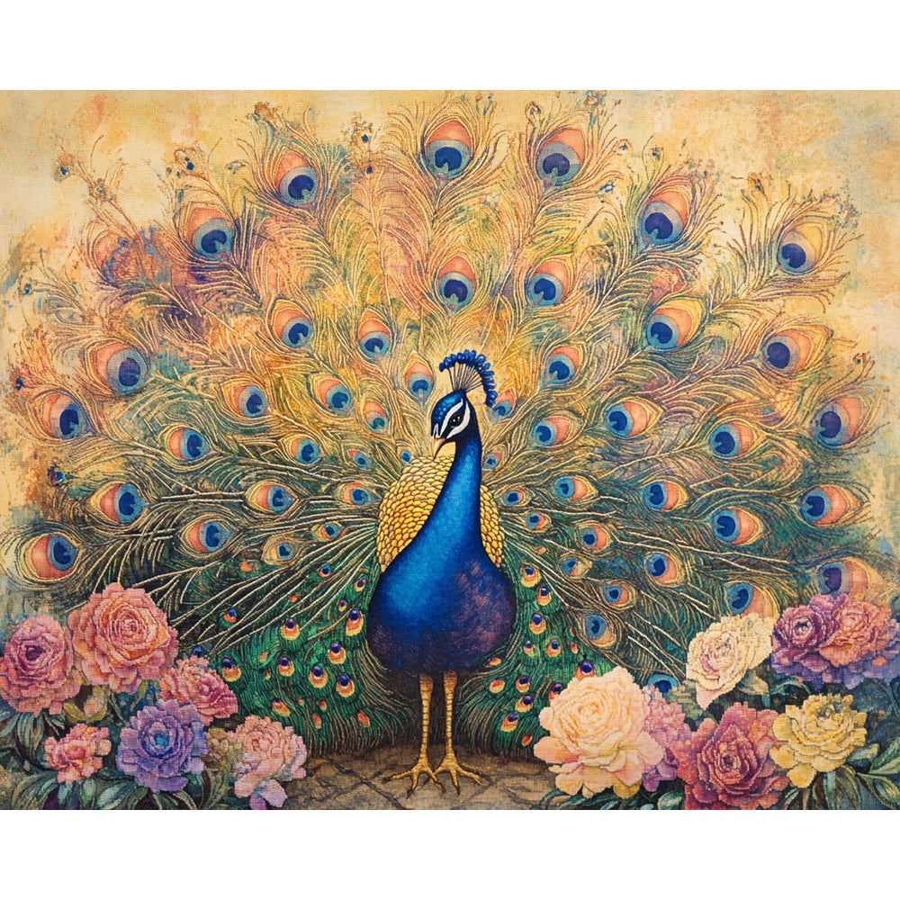 Peacock Painting By Number 2