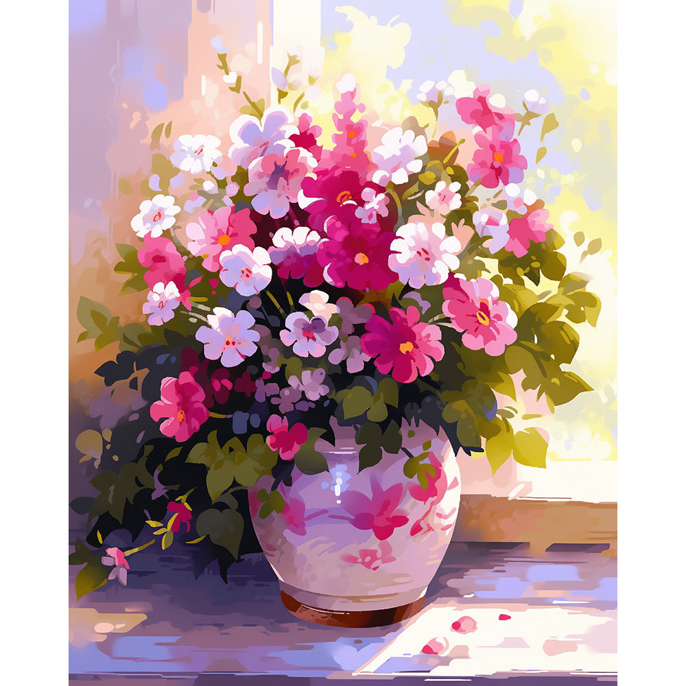 Flower Painting By Number 2