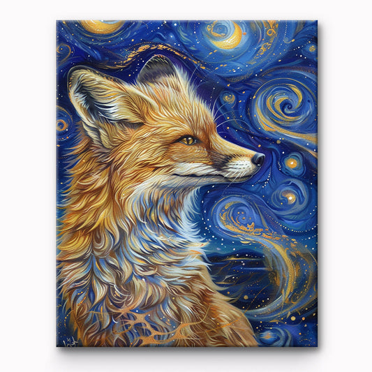 Fox Painting By Number 1