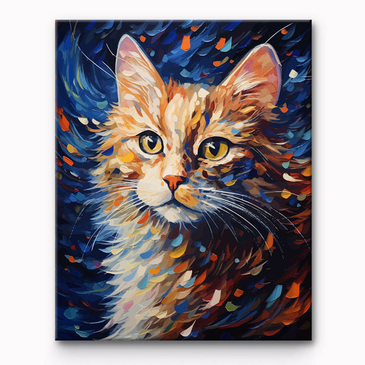 Cat Painting By Number 1