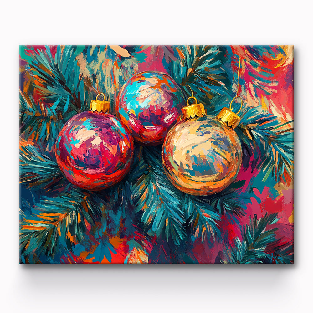 Christmas Bells Painting By Number 1