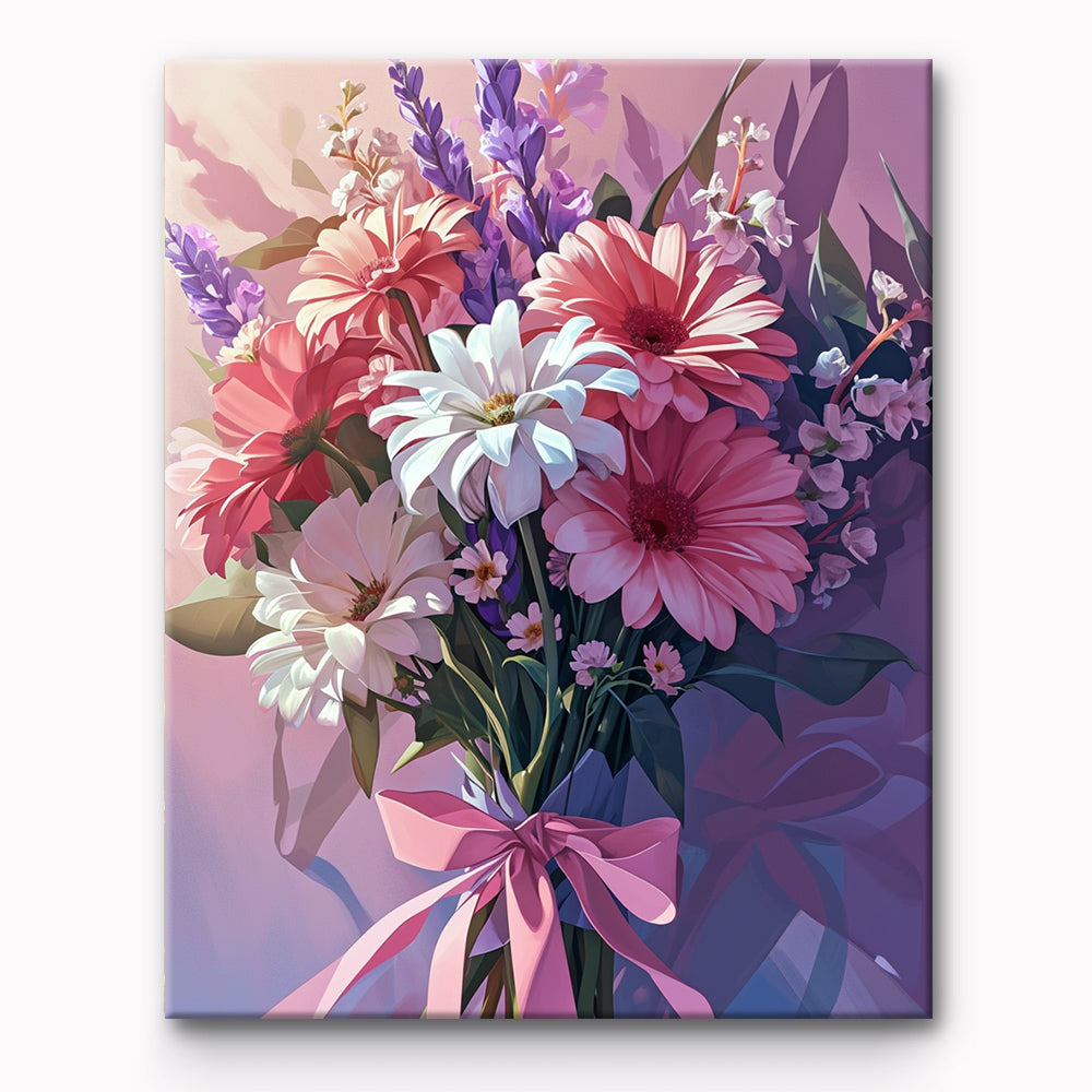 Flower Painting By Number 1