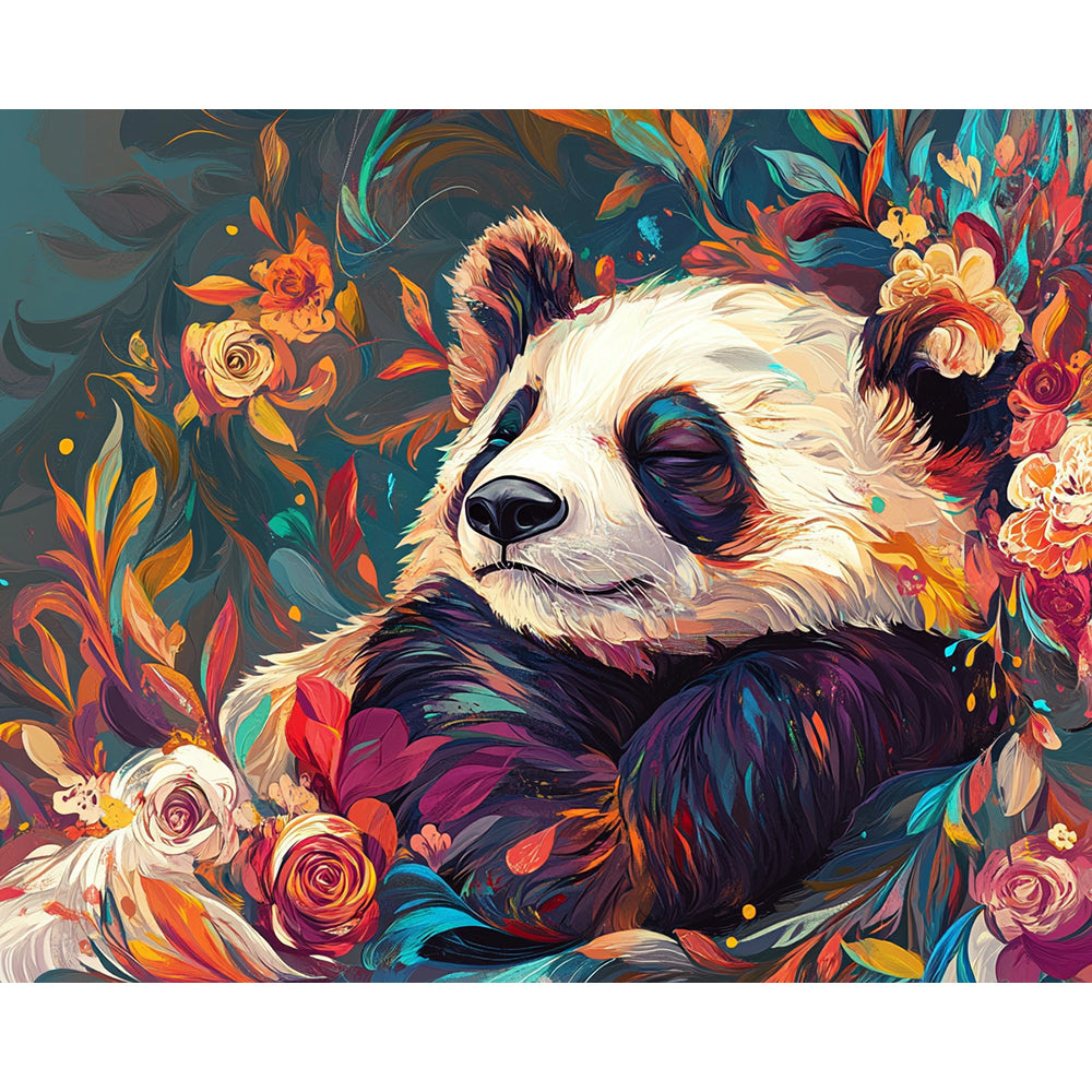 Panda Painting By Number 2