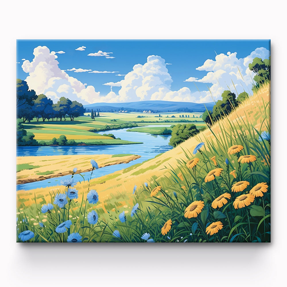 Landscape Painting By Number 1