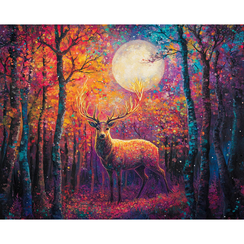 Deer Painting By Number 2