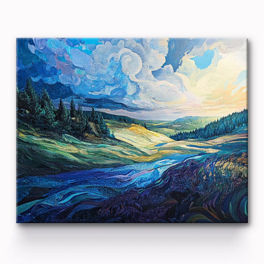 Landscape Painting By Number 1