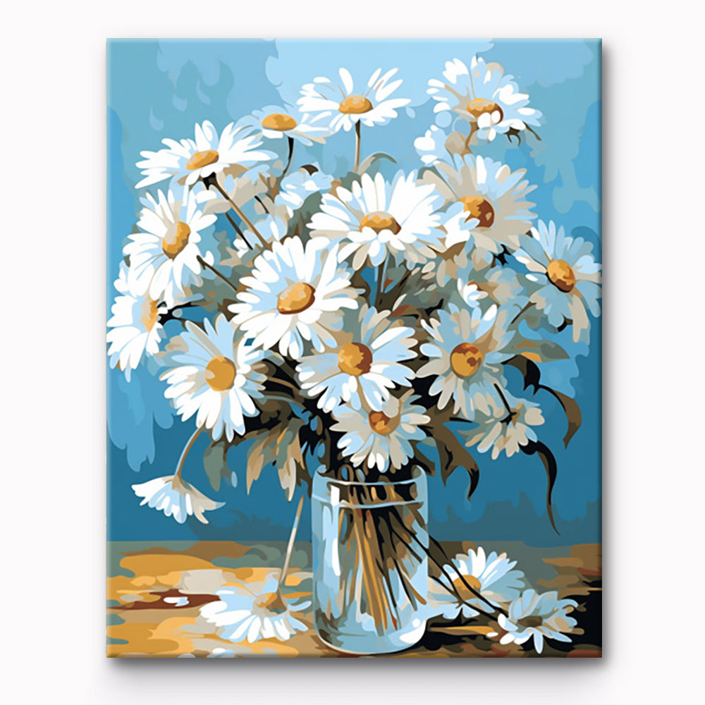 Flowers Painting By Number 1