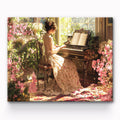 Piano Girl Painting By Number 1