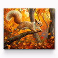 Squirrel Painting By Number 1