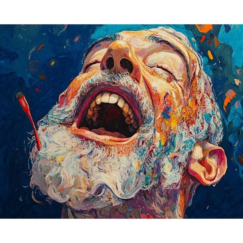Funny Grandpa Painting By Number 2