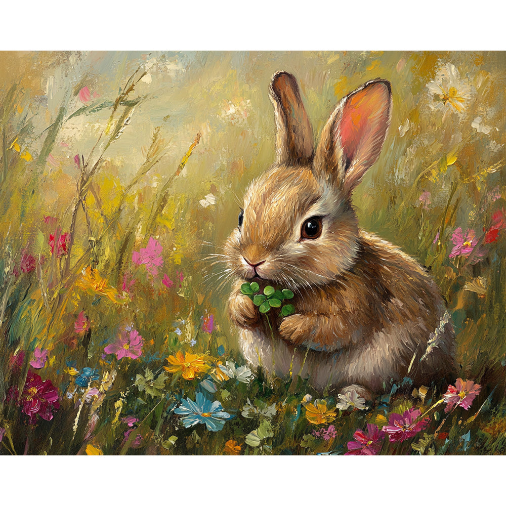 Rabbit Painting By Number 2