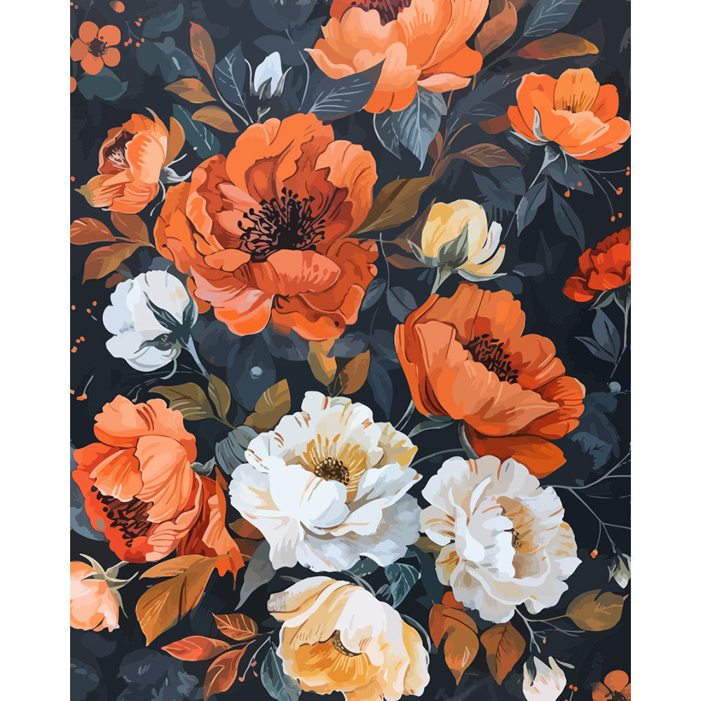 Flower Painting By Number 2