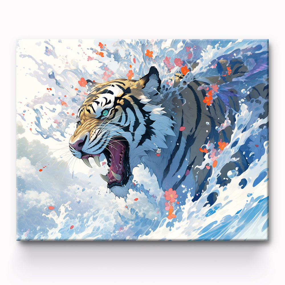 Tiger Painting By Number 1