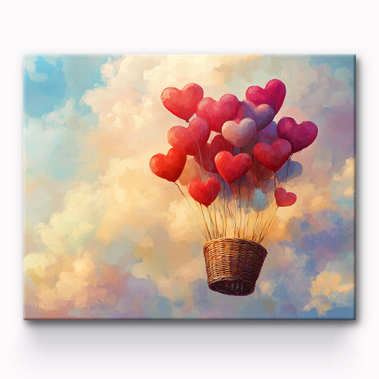 Full of Love Painting By Number 1