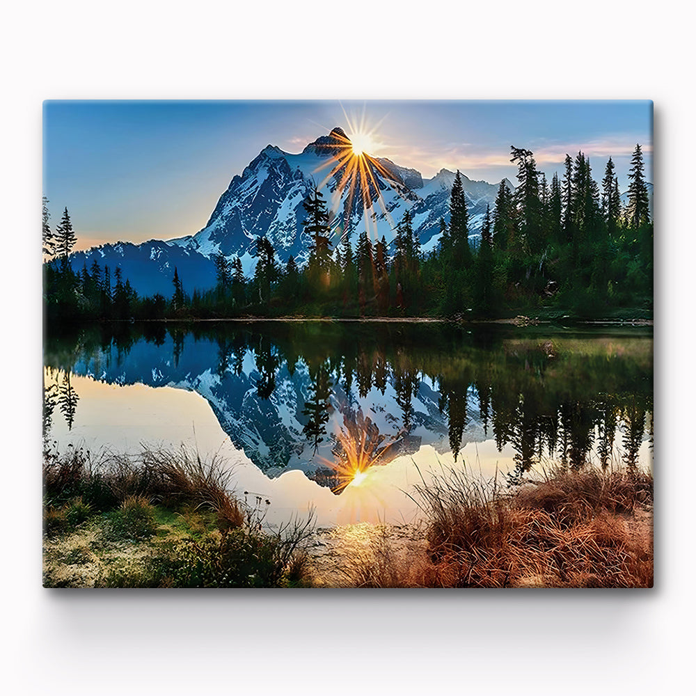 Mountain Painting By Number 1