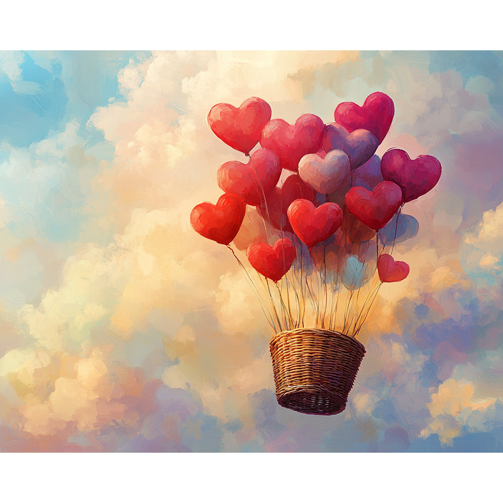 Full of Love Painting By Number 2