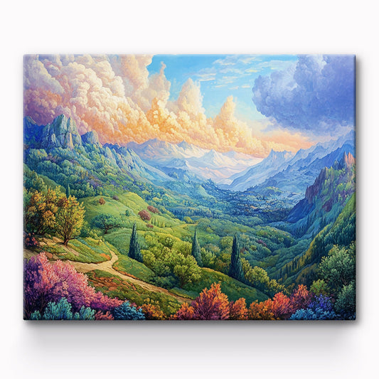 Mountain Painting By Number 1