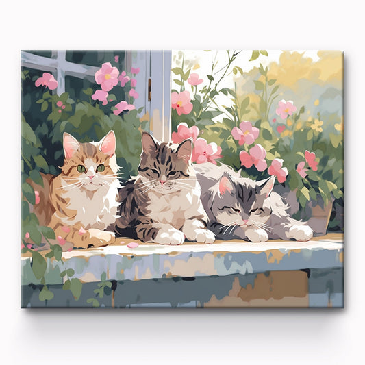 Cat Painting By Number 1
