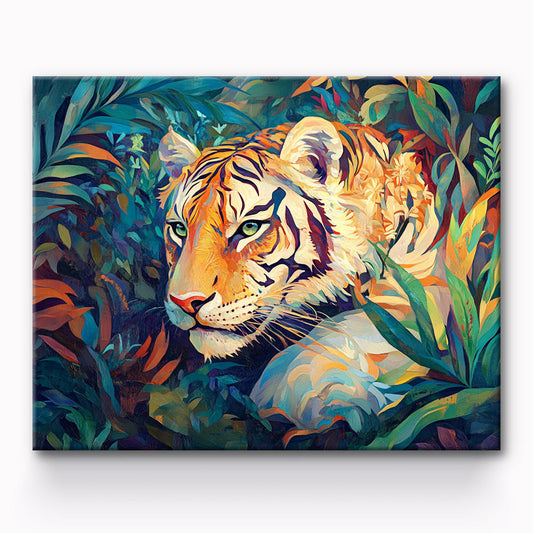Tiger Painting By Number 1