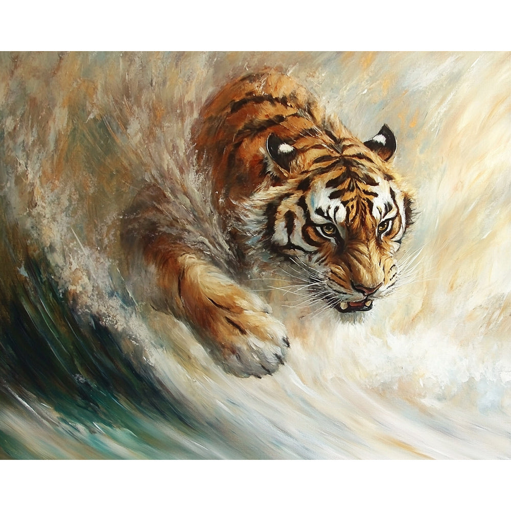 Tiger Painting By Number 2