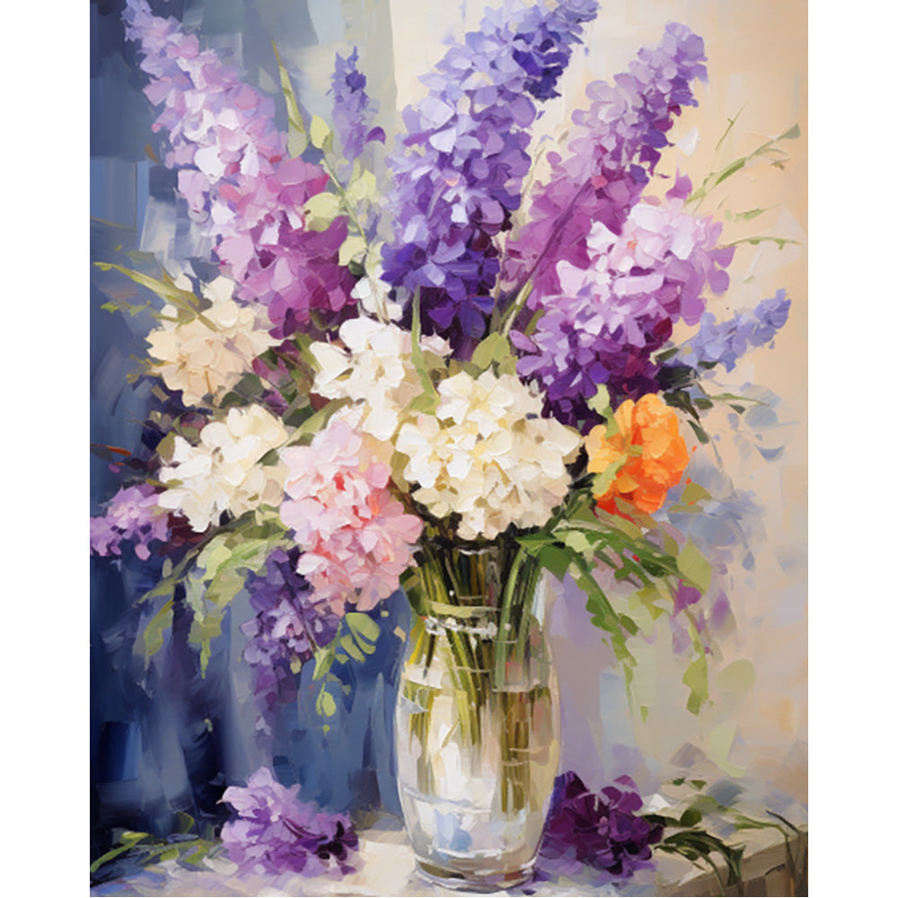 Flowers Painting By Number 2