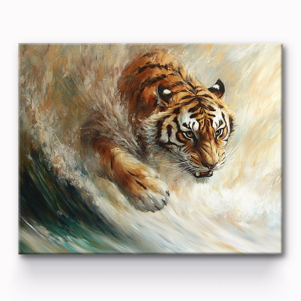 Tiger Painting By Number 1