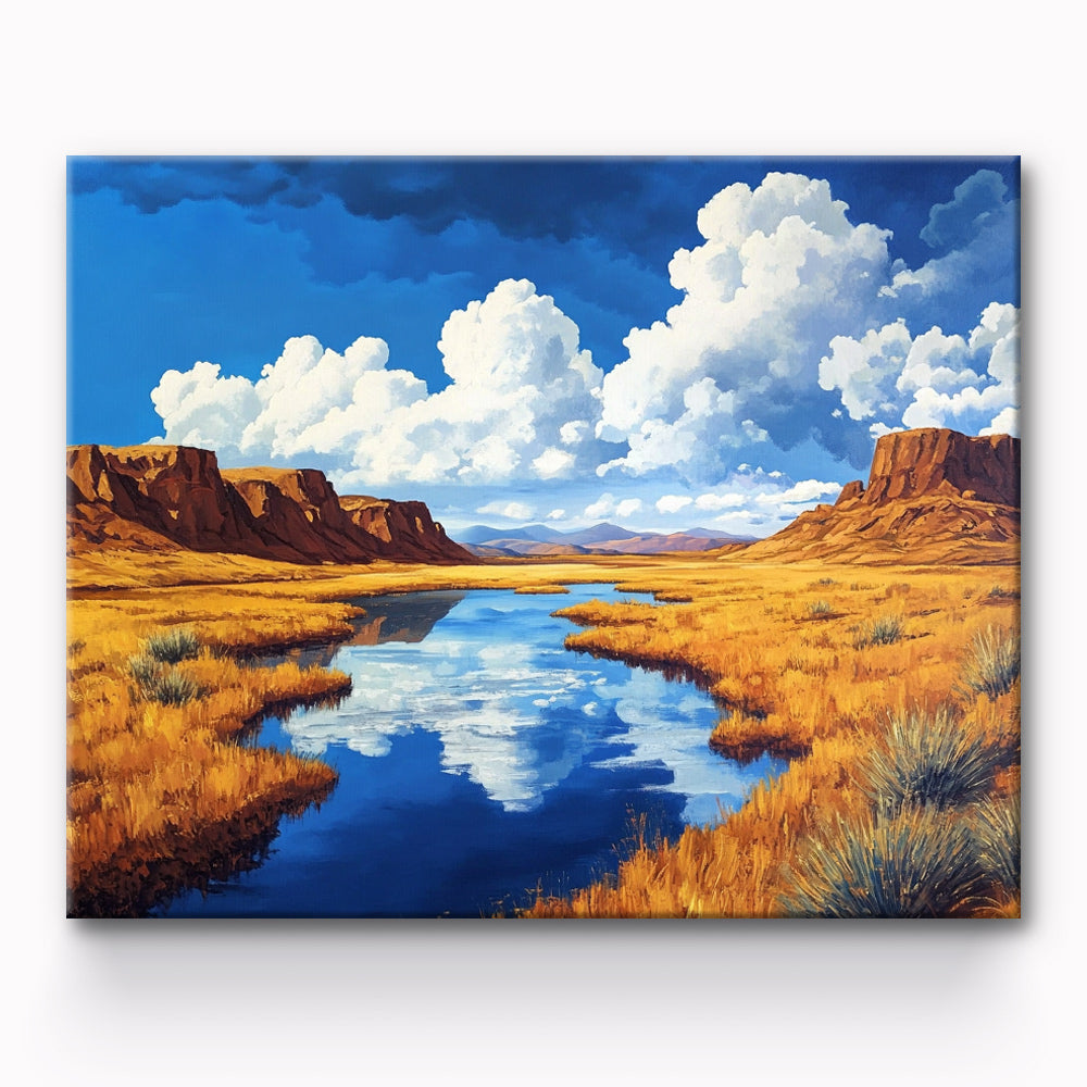 Lakes Painting By Number 1