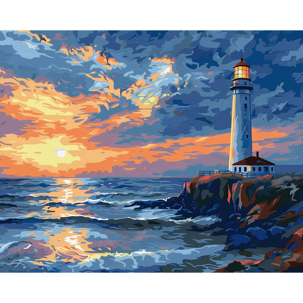 Lighthouse Painting By Number 2