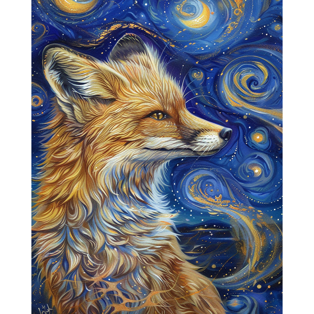 Fox Painting By Number 2