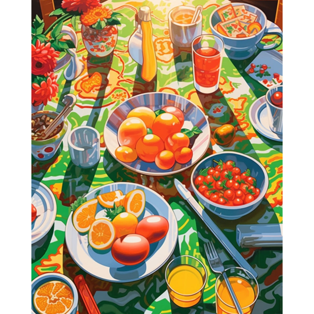 Food Painting By Number 2