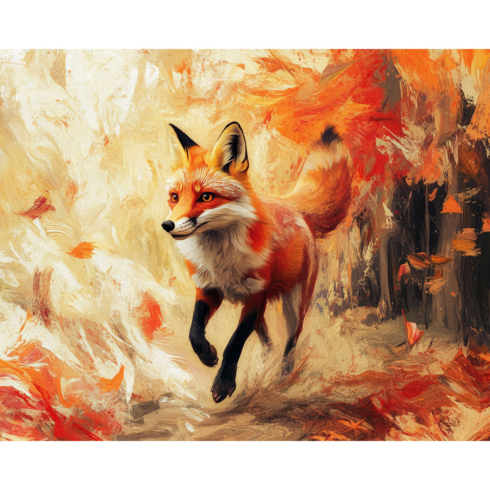 Fox Painting By Number 2