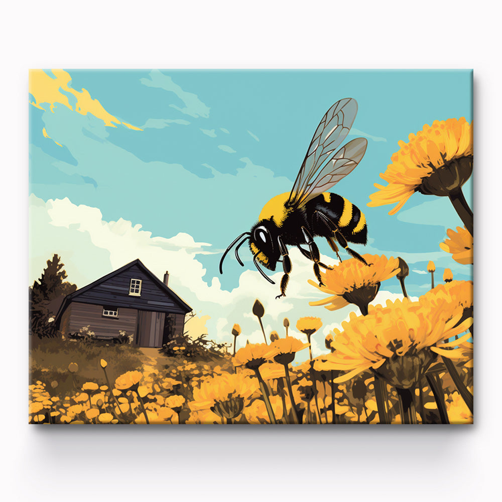 Bee Painting By Number 1
