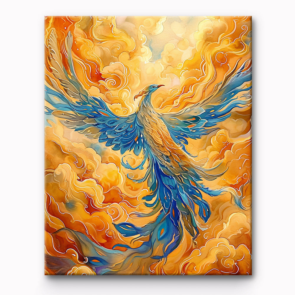 Phoenix Painting By Number 1