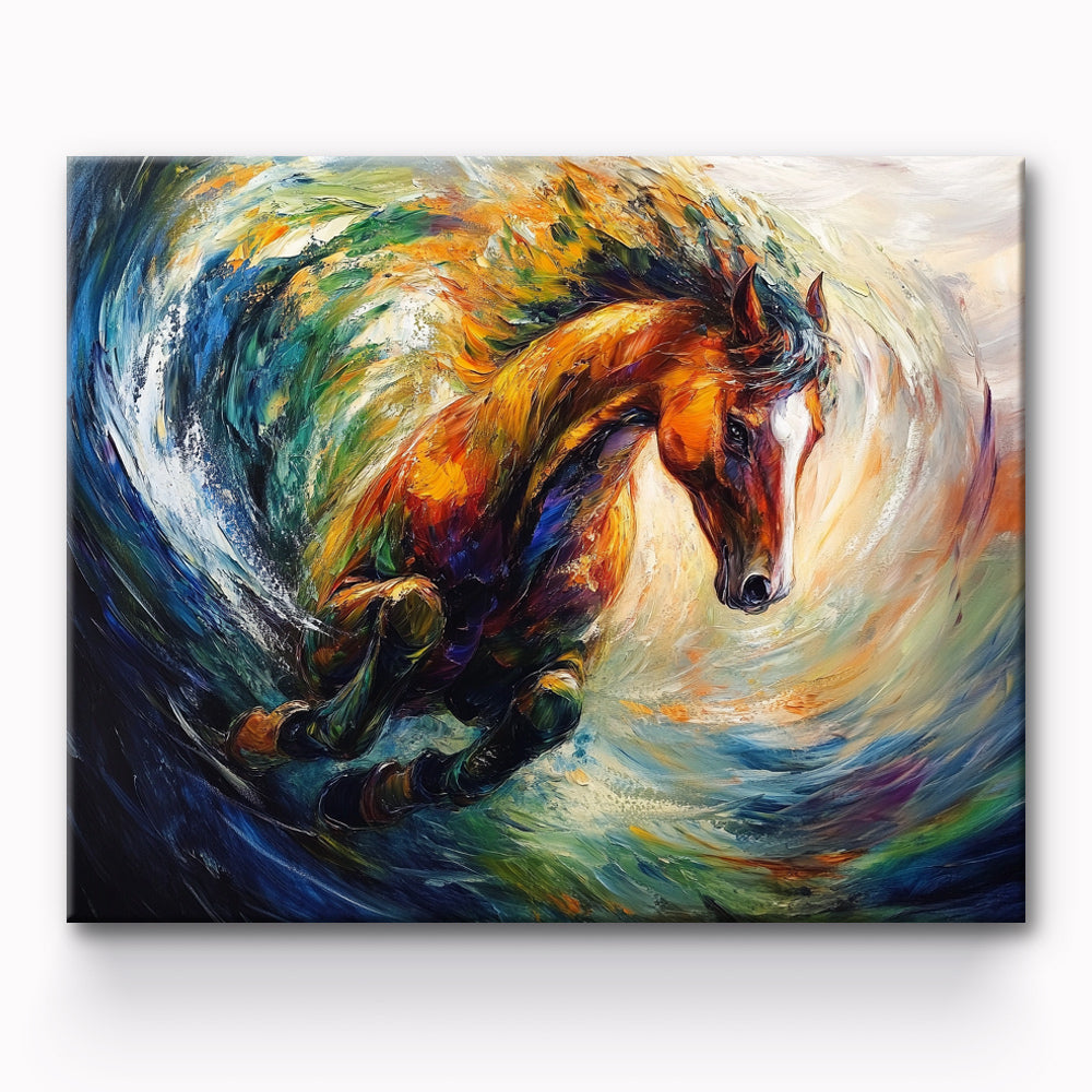 Horse Painting By Number 1