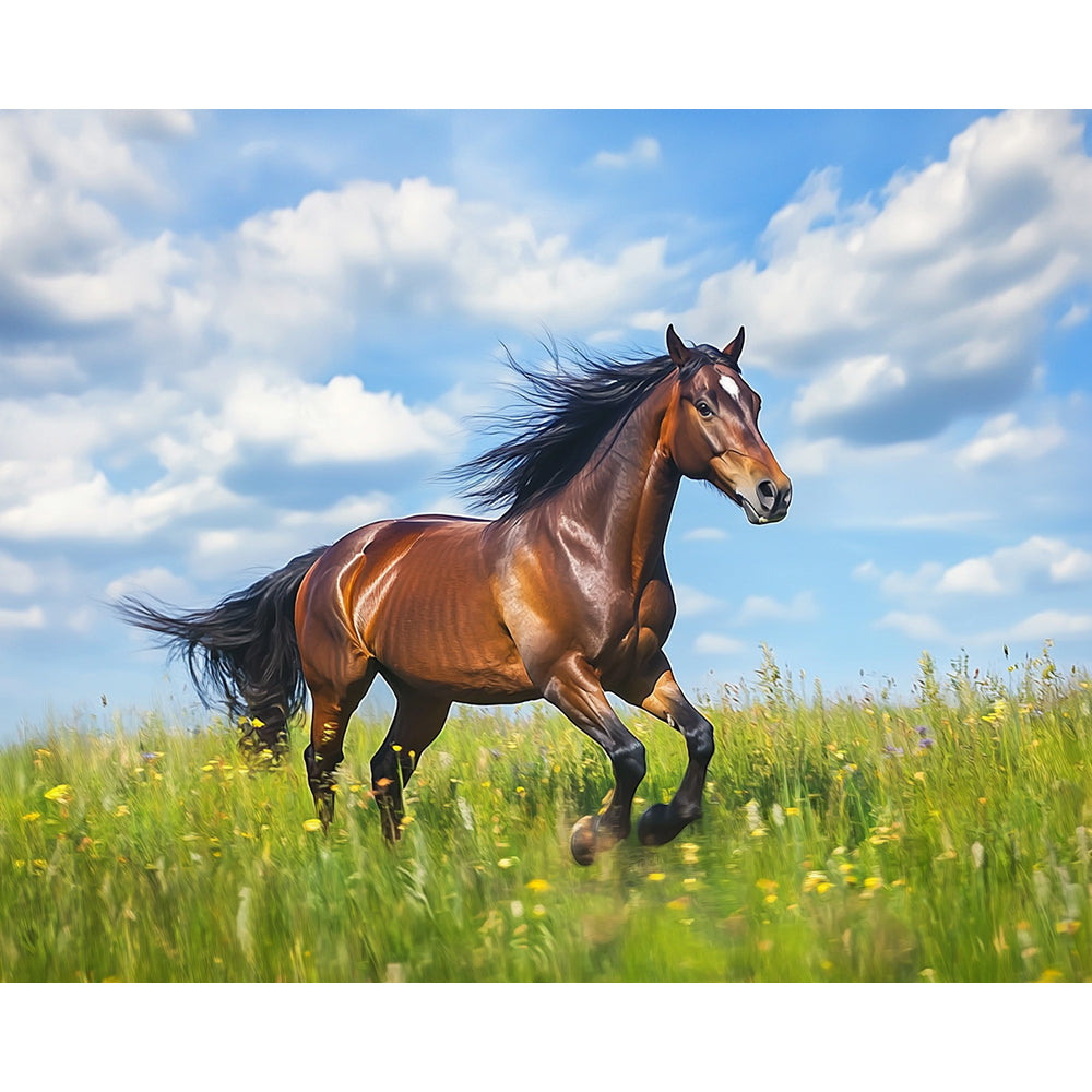 Horse Painting By Number 2
