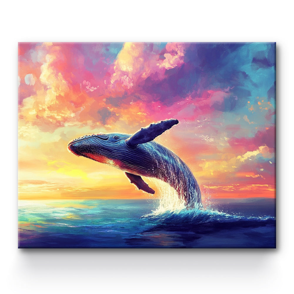 Whale Painting By Number 1