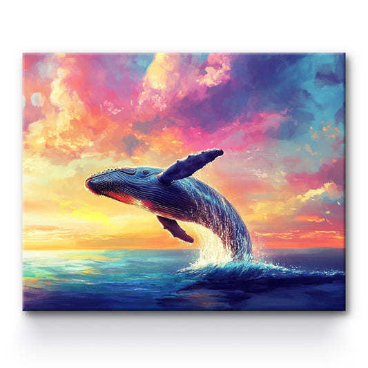 Whale Painting By Number 1