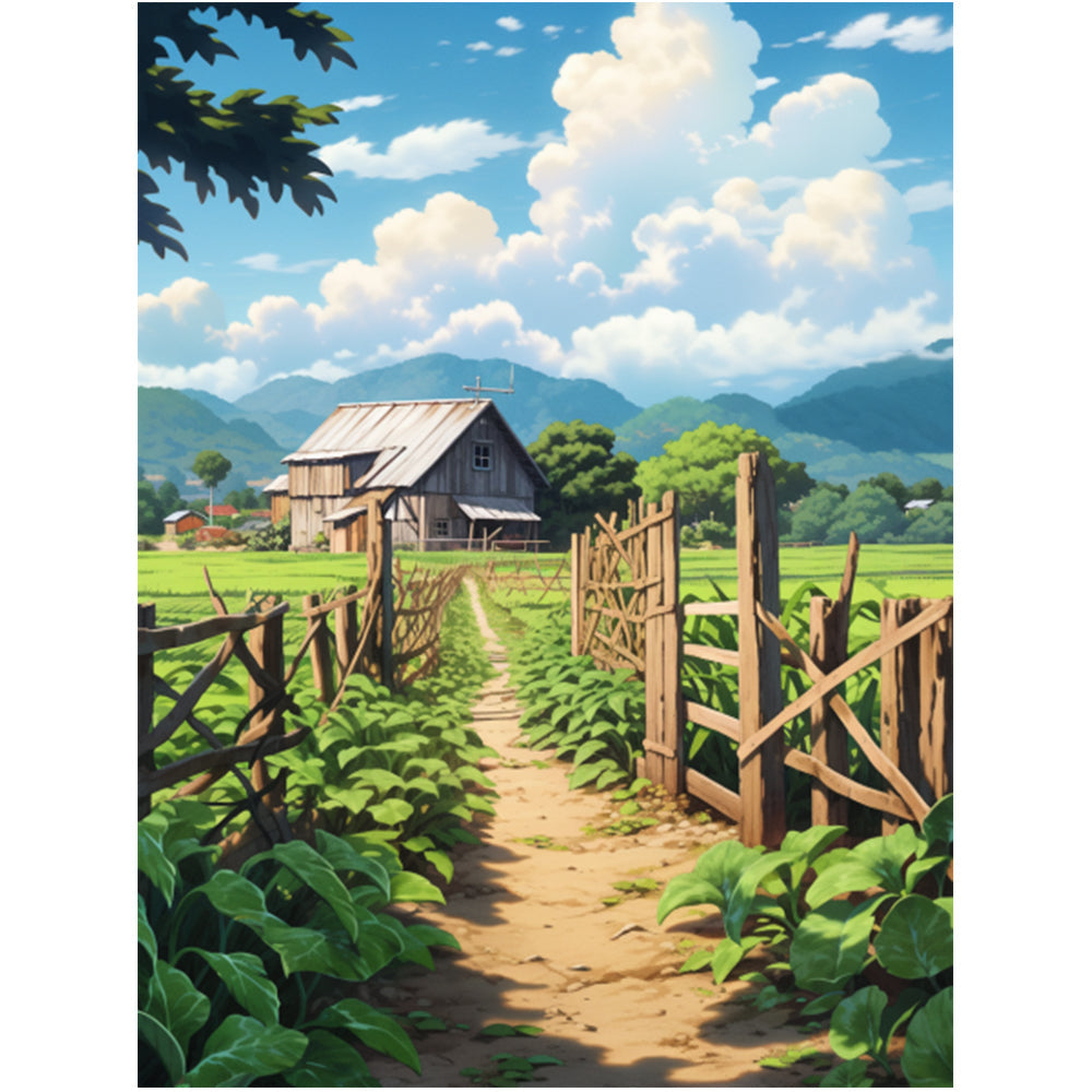 Rustic Pastoral Painting By Number 2