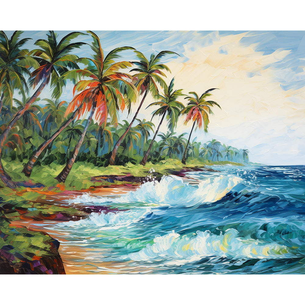 Beaches Painting By Number 2