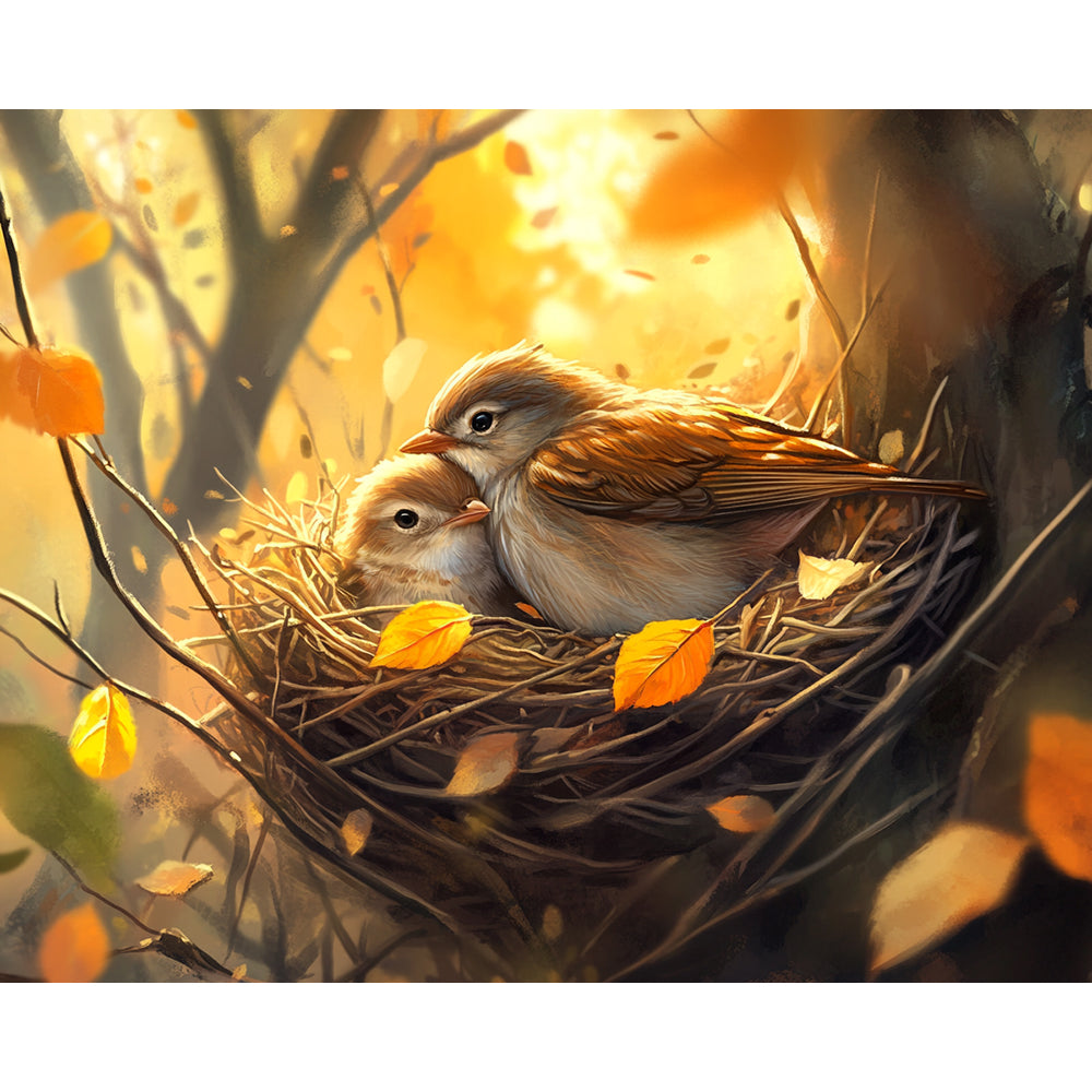 Bird Painting By Number 2